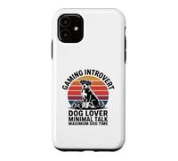 Jeu introverti Dog Time Minimal Talk Maximum Dog Time Coque pour iPhone 11