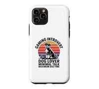 Jeu introverti Dog Time Minimal Talk Maximum Dog Time Coque pour iPhone 11 Pro