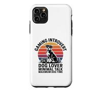 Jeu introverti Dog Time Minimal Talk Maximum Dog Time Coque pour iPhone 11 Pro Max