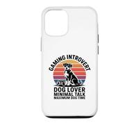 Jeu introverti Dog Time Minimal Talk Maximum Dog Time Coque pour iPhone 12/12 Pro