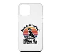 Jeu introverti Dog Time Minimal Talk Maximum Dog Time Coque pour iPhone 12 Mini