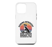 Jeu introverti Dog Time Minimal Talk Maximum Dog Time Coque pour iPhone 12 Pro Max