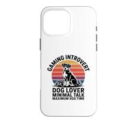 Jeu introverti Dog Time Minimal Talk Maximum Dog Time Coque pour iPhone 16 Pro Max