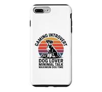Jeu introverti Dog Time Minimal Talk Maximum Dog Time Coque pour iPhone 7 Plus/8 Plus