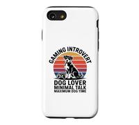 Jeu introverti Dog Time Minimal Talk Maximum Dog Time Coque pour iPhone SE (2020) / 7/8