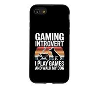 Jeu introverti I Play Games and Walk My Dog Coque pour iPhone SE (2020) / 7/8