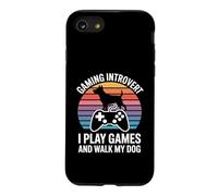 Jeu introverti I Play Games and Walk My Dog Coque pour iPhone SE (2020) / 7/8