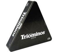 Goliath - Triominos Onyx - Dominos Triangulaires et Noirs dans une Boîte Métallique - Jeu de Stratégie - Jeu de Société - A Jouer en Famille ou entre Amis - A Partir de 6 Ans