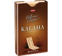 Jeu Kalaha dans une boîte en fer blanc