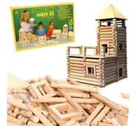 Jeu kit de construction de chalet en rondins de bois VARIO XL 184 PCS enfant 5 + G