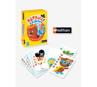 Nathan Jeu de cartes La Bataille des Animaux 56 cartes Pack de 3855