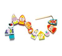 Jeu lacet de perles à enfiler Trolls Heureux Cubika® - Jouets 3 ans