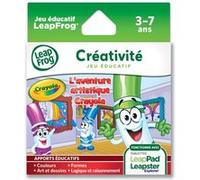 Jeu LeapFrog l'Aventure Artistique Crayola pour LeapPad Leapster Explorer Multicolore G