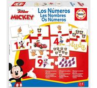 Jeu - Les nombres - Mickey - Enfant - 3 à 4 ans - Appendre les nombres - Educa