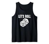 Jeu Let's Roll Dice Gamble Poker Casino Débardeur