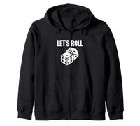 Jeu Let's Roll Dice Gamble Poker Casino Sweat à Capuche