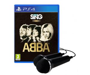 Jeu Let's Sing Abba + 2 PC PS4
