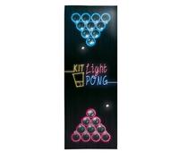 Kit De Beer Pong Lumineux Taille Unique Multicolore