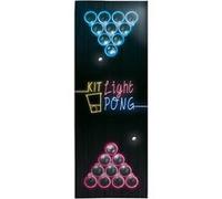 Kit De Beer Pong Lumineux Taille Unique Multicolore