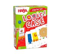HABA - Logic! Case Starter Set 7+ - Jeux de société Enfant - Logique et énigme - Autonome - Petit Format - Voyage - 7 Ans et Plus - 306929