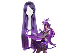 Jeu LOL Syndra gardiens d'étoiles Cosplay perruques violet dégradé résistant à la chaleur cheveux synthétiques Halloween carnaval fête femmes perruque