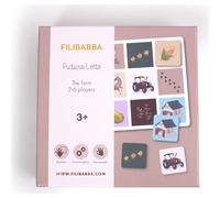 Filibabba - Jeu loto des images - A la ferme