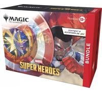 Boosters - HASBRO - Marvel Super Heroes - Bundle exclusif - 9 boosters et 30 terrains - Carte Premium & accessoires