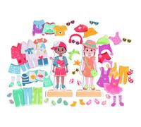 Hape Magnetic Dress Up Puzzle Multicolore