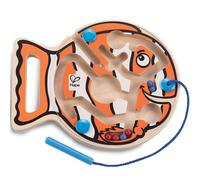 HaPe International Jouet de premier âge E1700 Avancez les poissons Labyrinthe magnétique Orange G