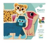 Djeco Puzzle magnétique Mixanimo - 24 pièces
