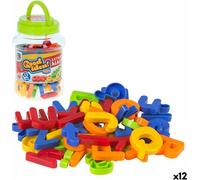 Jeu magnétique Colorbaby Good idea letras y numeros 2 x 3 x 0,5 cm (12 pièces)