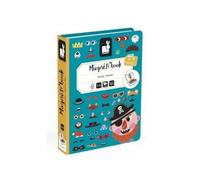 Jeu Magnetique Crazy Faces Garcon, Visages Rigolos 70 magnets - Coffret Tableau creatif - Set Jouet Educatif puzzle enfant et carte