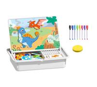 Jeu magnétique d'habillage double face pour enfants - Jouet d'habillage et de combinaison pour garçons et filles - Pour voyage, maison, crèche, vacances, Noël, Nouvel An