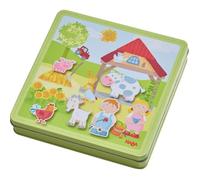 Jeu magnétique - HABA - La ferme de Pierre et Pauline - Puzzle créatif pour enfant à partir de 3 ans