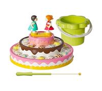 Jeu magnétique - Jouets interactifs musicaux de gâteau électriques et magnétiques, jeu de société pour voyage, maison, piscine, jardin, patio, pratique reconnaissance préscolaire