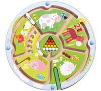 Jeu magnétique labyrinthe de chiffres