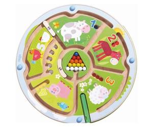 Jeu magnétique Labyrinthe de Chiffres 'A la Ferme' HABA® - Circuit b