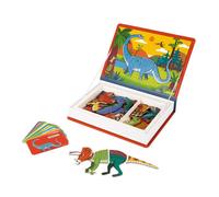 Janod Magnetibook Dinosaurus puzzle magnétique 3 y+ 1 pcs