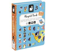 Janod Jeu d'éveil Magnéti'book Poissons tropicaux