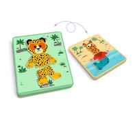 Jeu magnétique Mix et match Animaux Djeco