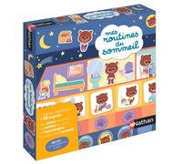 Jeu magnétique Nathan Mes Routines du Sommeil - 58 aimants 41,5x25,5 cm - 3+ ans