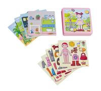 Jeu magnétique : Poupée Lili à habiller