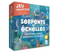 Jeu magnetique - serpents et echelles - Patri De Pedro - Auzou Philippe Eds - Jeux livres objets