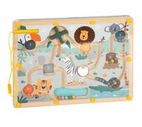 Jeu magnétique - SMALL FOOT COMPANY - Labyrinthe magnétique Safari - Bois FSC - 3 ans et plus - Mixte