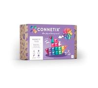 Jeu magnétique translucide Starter Pack Pastel - 64 pièces - CONNETIX