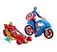 Jeu Marvel Avengers Titan Hero - HASBRO - Iron Man et Captain America - Intérieur - Mixte