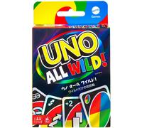 Jeu Mattel UNO All Wild pour 7 ans et plus 2-10 joueurs jeu de cartes HHL33 NEUF