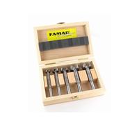 Jeu mèches à façonner au carbure dans coffret de bois 5-pcs. Ø 15,20,25,30,35 mm - 1662.505