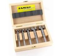 Jeu mèches à façonner au carbure dans coffret de bois 5-pcs. Ø 15,20,25,30,35 mm FAMAG - 1662.505 G