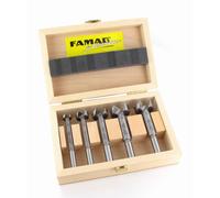 Jeu mèches à façonner au carbure dans coffret de bois 5-pcs. Ø 15,20,25,30,35 mm FAMAG - 1662.505